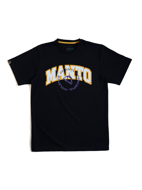 MANTO t-shirt ECHO czarny