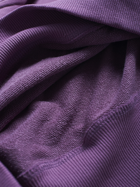 MANTO bluza z kapturem VARSITY purpurowa