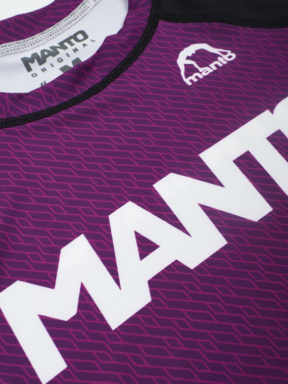 MANTO rashguard RANK purpurowy