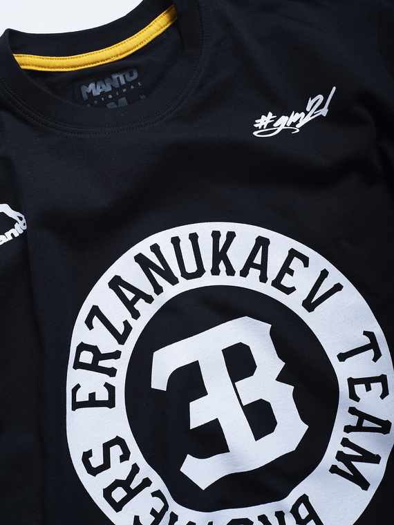 MANTO t-shirt BROTHERS czarny