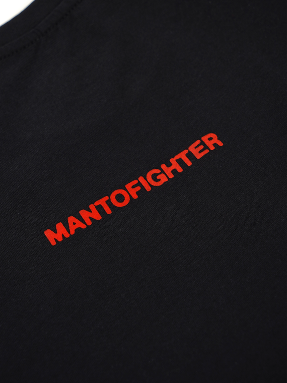 MANTO t-shirt FIGHTER czarny