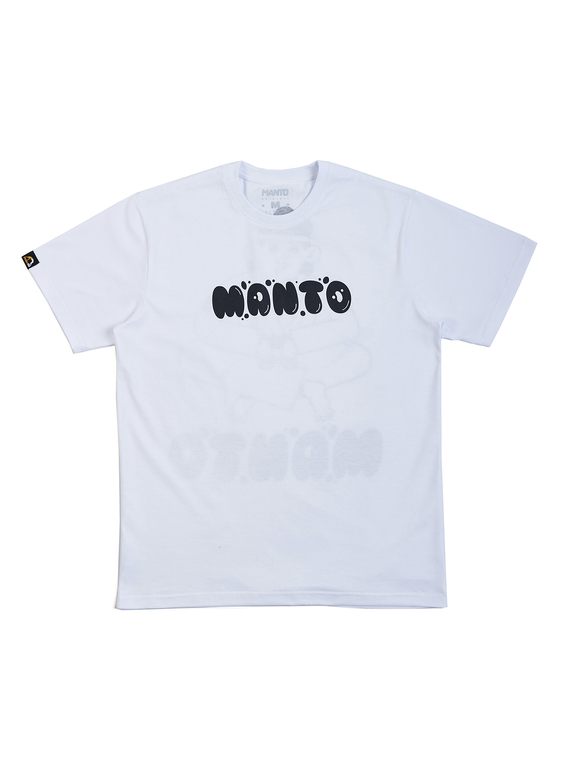 MANTO t-shirt LUTEK BJJ biały