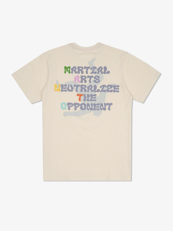 MANTO t-shirt NEUTRALIZE beżowy