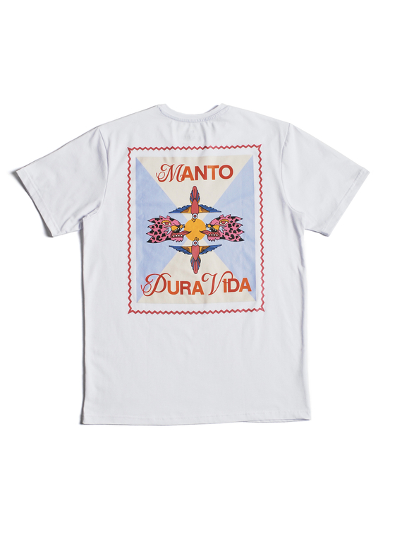 MANTO t-shirt PV biały
