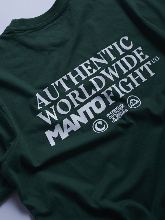 MANTO t-shirt REPRESENT zielony