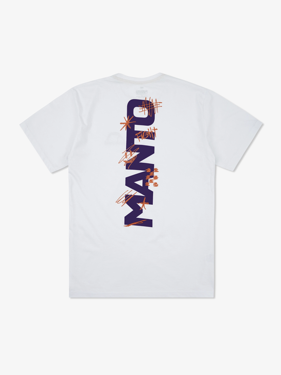 MANTO t-shirt VERTICAL biały