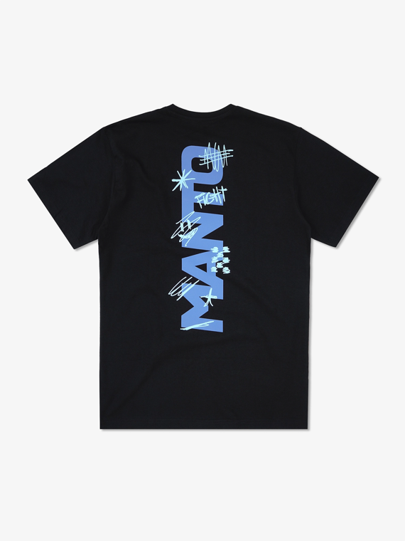 MANTO t-shirt VERTICAL czarny